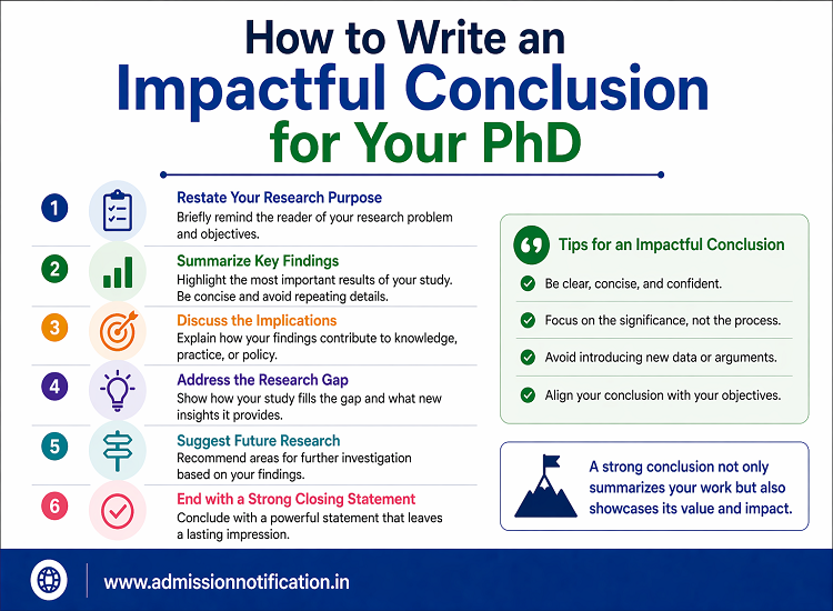 How to Write an Impactful PhD Conclusion: The 2026 Scholars Guide